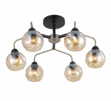 67034/6 BRONZE+BK (1) Люстра (RL)