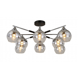 74539/8 CHROME+BLACK (1) Люстра (RL)