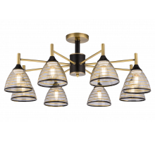 3753/8 AB+BK (1) Люстра (RL)