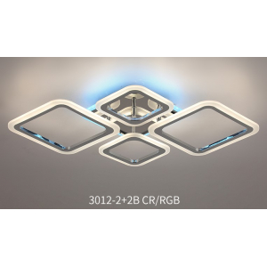 3012/2+2B CR+RGB (1) Люстра NL (RL)