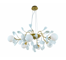 2740A/6 SPAY PAINT BRASS+WHITE (1) Люстра NW