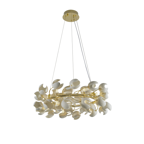 6166E/12 GD (1) Люстра NW