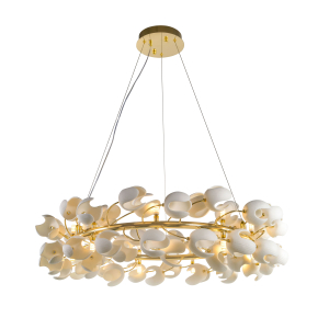 6166E/18 GD (1) Люстра NW