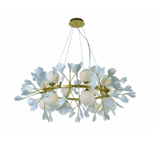 5747A/12 SPRAY PAINT BRASS+WHITE (1) Люстра NW