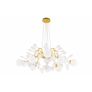 2740A/8 SPAY PAINT BRASS+WHITE (1) Люстра NW