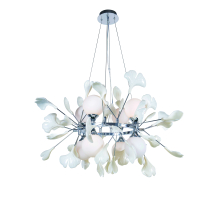 5747R/8 CHROME+WHITE (1) Люстра NW