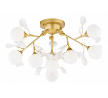 2750A/9 SPAY PAINT BRASS+WHITE (1) Люстра NW