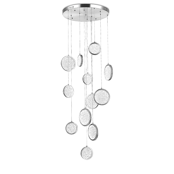 D2061-DW-12 CHROME (1) Люстра NW