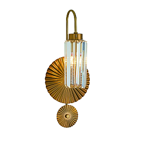 W2791P/1A PLATING BRASS+CLEAR (1) Настенный светильник NW