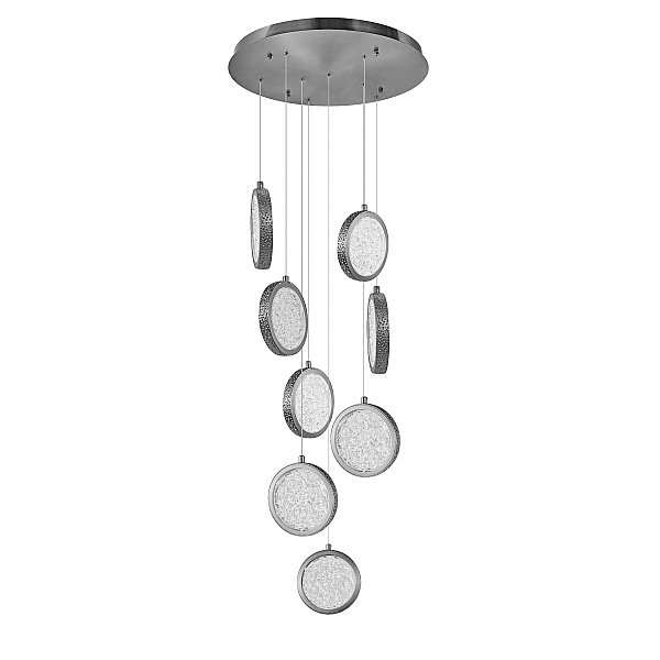 D2061-DW-8 CHROME (1) Люстра NW