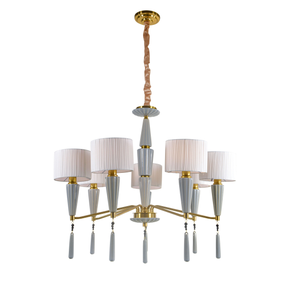 2511P/7B PT BRS (1) Люстра NW