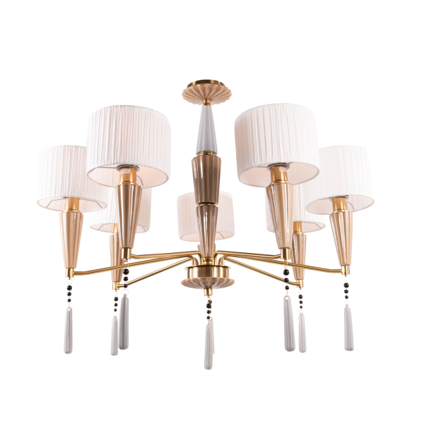 2511P/7 PT BRS (1) Люстра NW