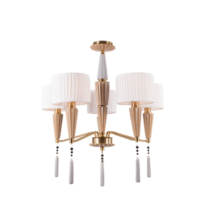 2511P/5 PT BRS (1) Люстра NW