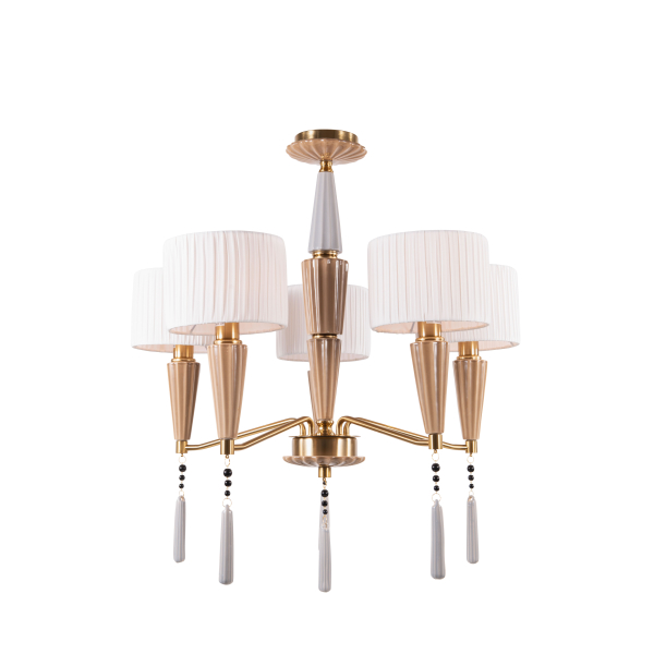 2511P/5 PT BRS (1) Люстра NW