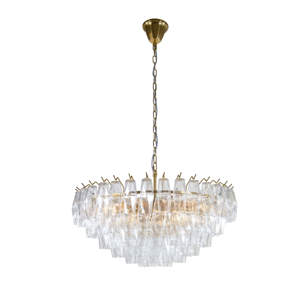 70832/D800A PT BRS (1) Люстра (в 3-х коробках) NW