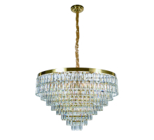 2752P/18A PLATING BRASS+CLEAR (1) Люстра (в 2-х коробках) NW