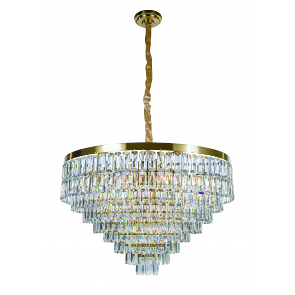 2752P/18A PLATING BRASS+CLEAR (1) Люстра (в 2-х коробках) NW 2752P/18A PLATING BRASS+CLEAR (1) Люстра (в 2-х коробках) NW