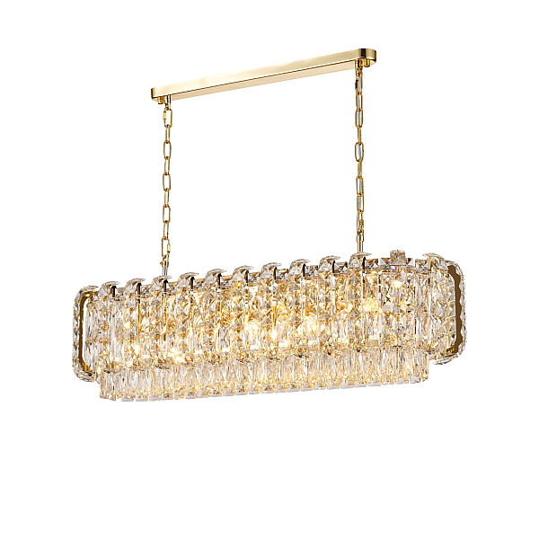 E99-L1000*W300*H260(1200) H GOLD / ЗОЛОТО (1) Подвесной светильник NW