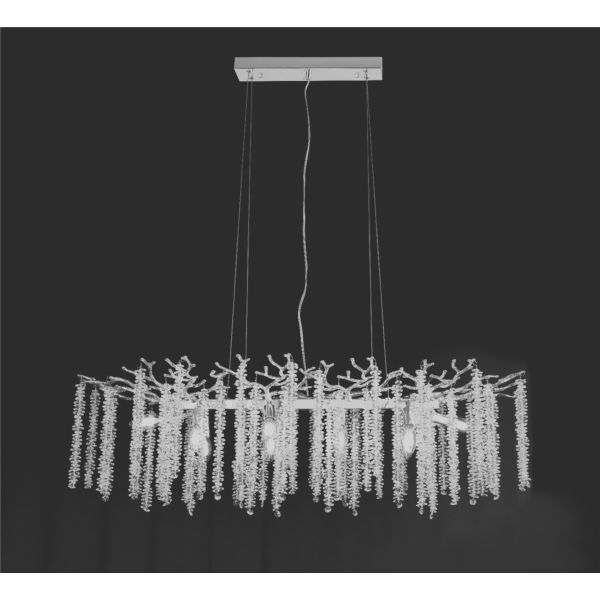 P8078/L1000CR CR (1) Люстра (RL)