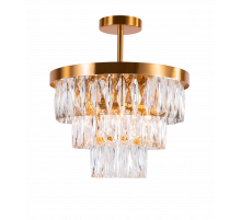 2431P/6A PT BRS+CL (1) Люстра NW