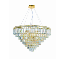 2796E/18A GOLD+CLEAR (1) Люстра (в 2-х коробках) NW