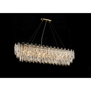 NW076-L1200*W300*H290 OVAL H GOLD (1) Люстра (в 2-х коробках) NW