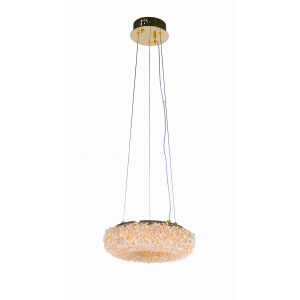 2815E/20W GOLD+CLEAR (1) Люстра NW