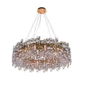 6055E/12A GOLD+CLEAR (1) Люстра NW