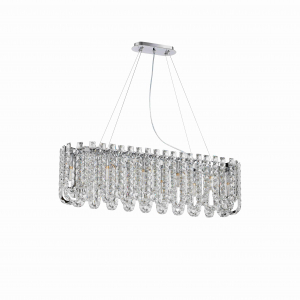 NW082-L1000*W280*H280 OVAL CHROME (1) Люстра NW