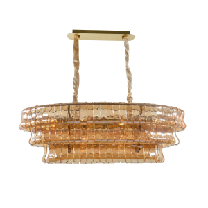 49664/L1000 PT BRS (1) Люстра (в 3-х коробках) NW