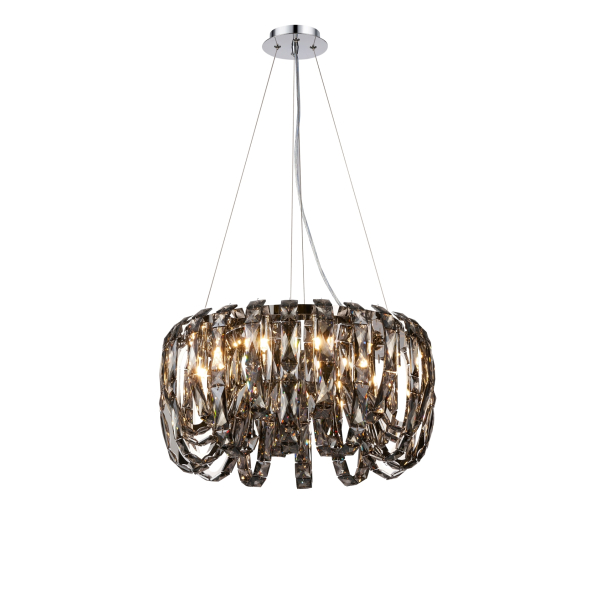 NW087-ф500*H280(1200)SM CHROME (1) Люстра NW