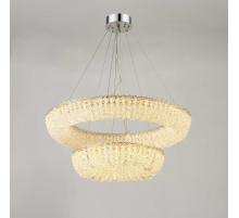 NW102L-ф800+500*H120(1200) CHROME (1) Люстра (в 2-х коробках) NW