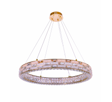 6014E/80W GOLD+CLEAR (1) Люстра NW