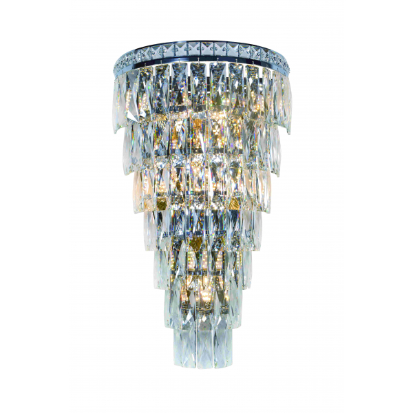 W2785R/6+4A CHROME+CLEAR (1) Настенный светильник NW W2785R/6+4A CHROME+CLEAR (1) Настенный светильник NW