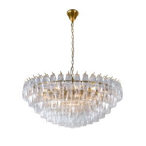 70832/D1000A PT BRS (1) Люстра (в 4-х коробках) NW