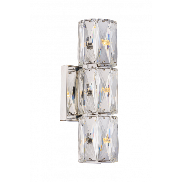 W2405R/3A CHROME+CLEAR (1/10) Настенный светильник NW W2405R/3A CHROME+CLEAR (1/10) Настенный светильник NW