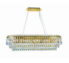 2785E/10A GOLD+CLEAR (1) Люстра NW
