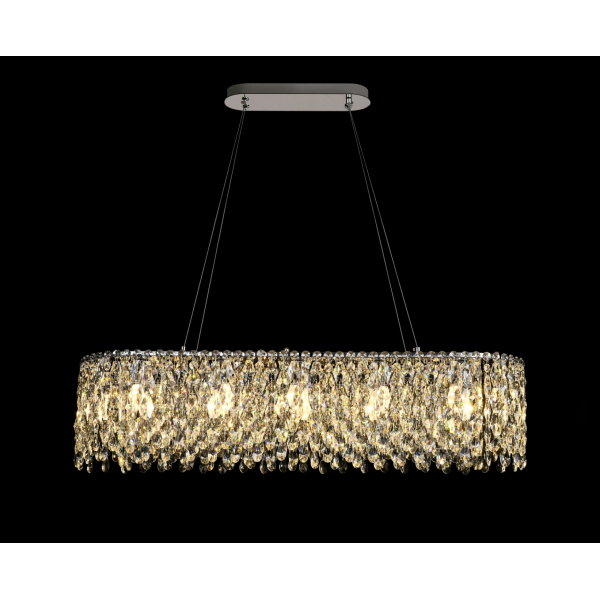 P7017/L1000*W300 CH (1) Люстра (RL)