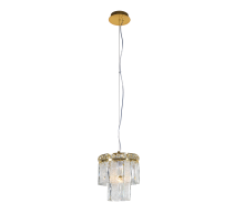 2893E/1 GOLD+CLEAR (1/10) Люстра NW