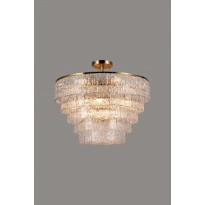 5011/15 LT BRASS+CLEAR LIGHT (1) Люстра NW