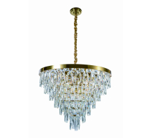 5729P/18A PLATING BRASS+CLEAR (1) Люстра (в 2-х коробках) NW