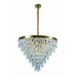 5729P/18A PLATING BRASS+CLEAR (1) Люстра (в 2-х коробках) NW