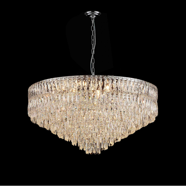 NW075-ф1000*H500 CHROME (1) Люстра (в 2-х коробках) NW