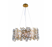 6031P/8A PLATING BRASS+CLEAR (1) Люстра NW