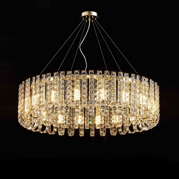 NW082-ф1000*H280(1280) H GOLD (1) Люстра (в 2-х коробках) NW