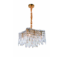 5611P/8A PLATING BRASS+CLEAR (1) Люстра NW