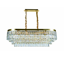 2752E/14A GOLD+CLEAR (1) Люстра (в 2-х коробках) NW