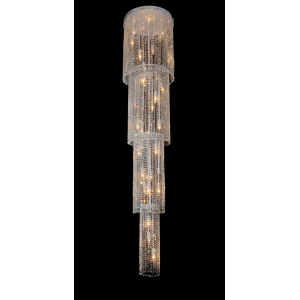 ZF8735/28W WHITE+SILER (1) Люстра NW
