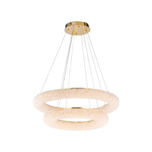 2815E/120W GOLD+CLEAR (1) Люстра NW