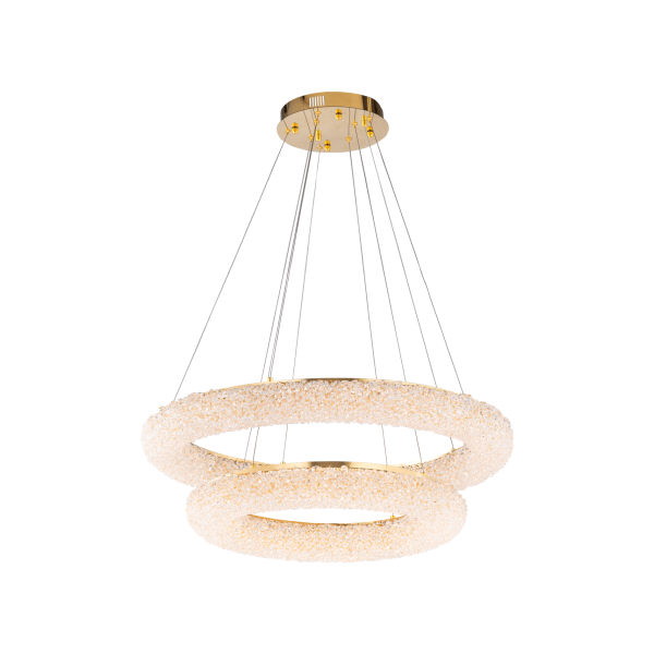 2815E/120W GOLD+CLEAR (1) Люстра NW